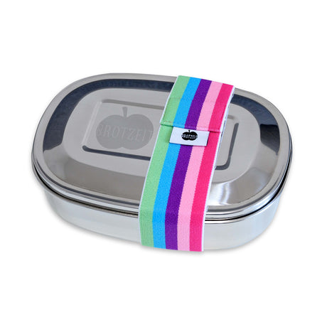 Brotzeit MAGIC lunch boxes lunch box snack box with removable dividers made of stainless steel