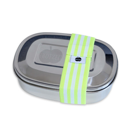 Brotzeit MAGIC lunch boxes lunch box snack box with removable dividers made of stainless steel