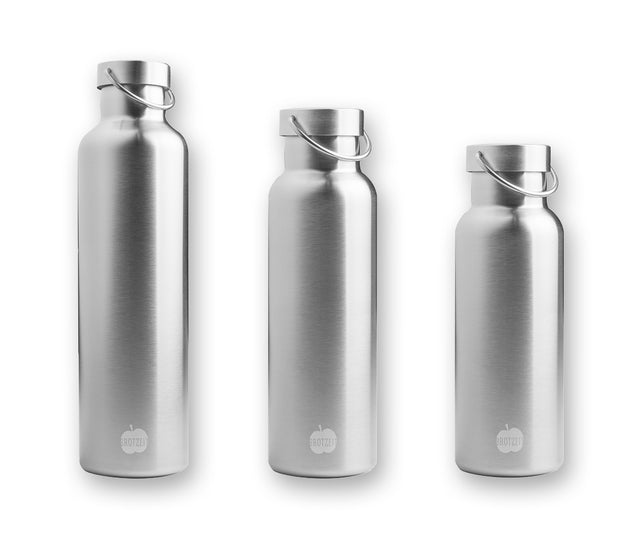 Brotzeit Thermosflasche aus Edelstahl Trinkflasche in 3 Grössen – pureandgreen-shop