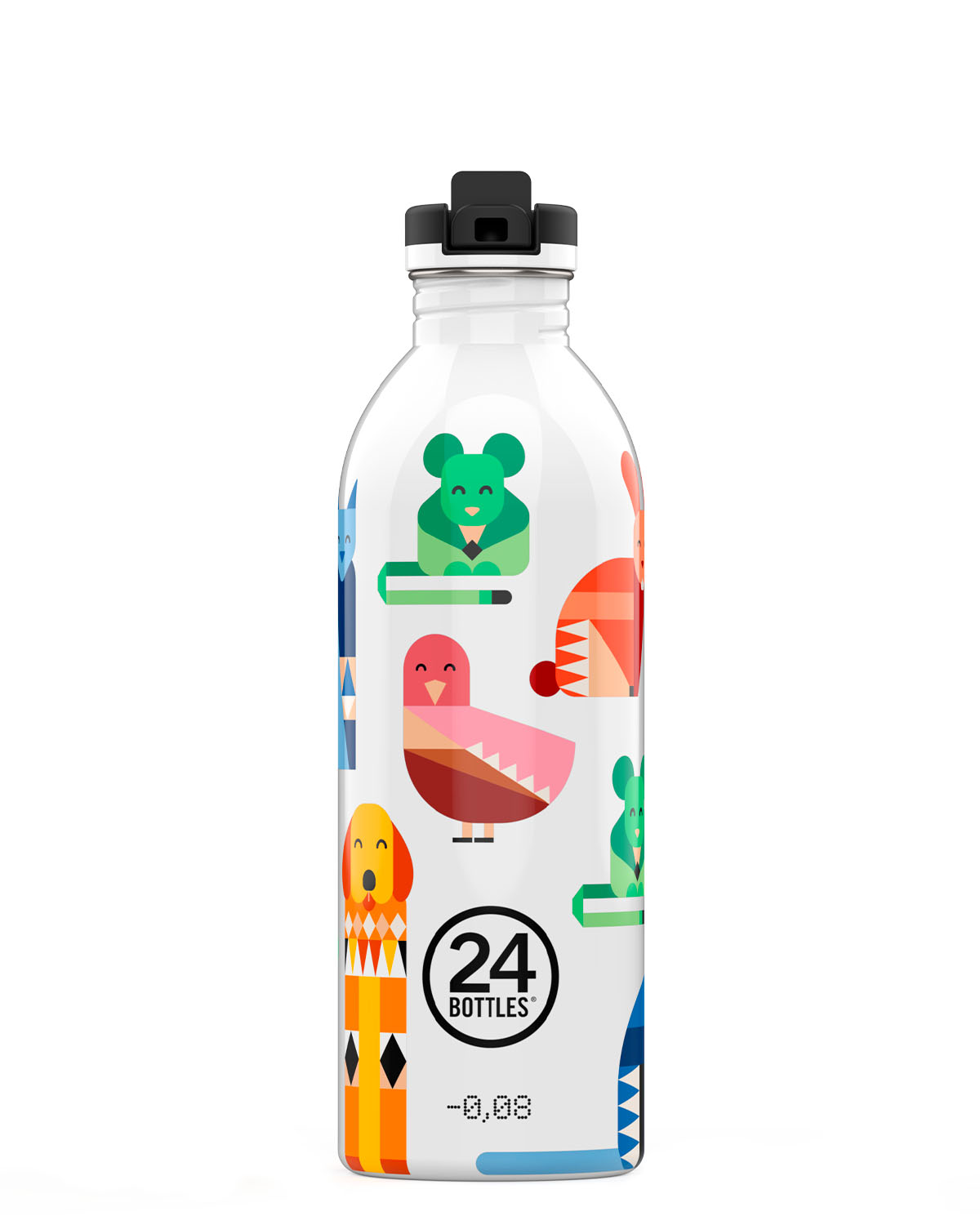 24bottles drinking bottle 500ml Kids collection with sport cap