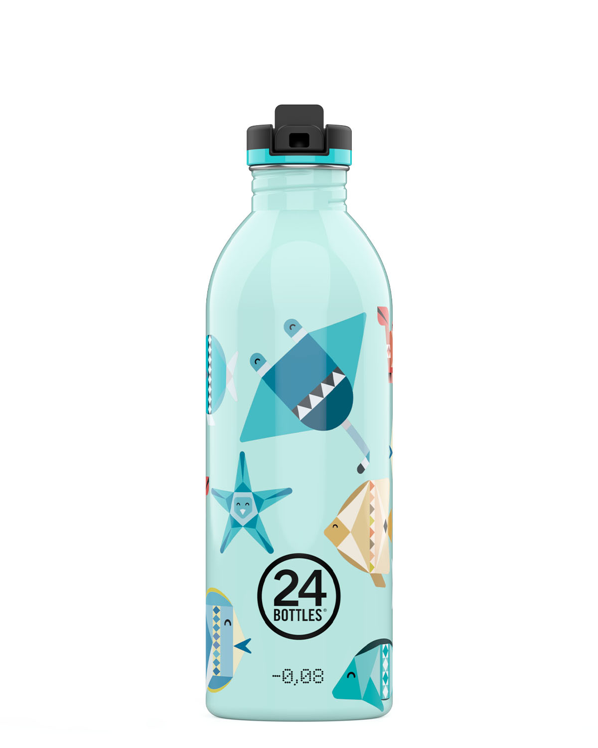 24bottles drinking bottle 500ml Kids collection with sport cap