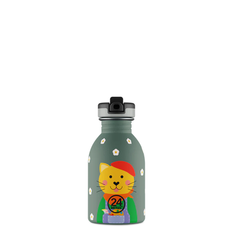 24bottles drinking bottle 250ml Kids collection with sport cap