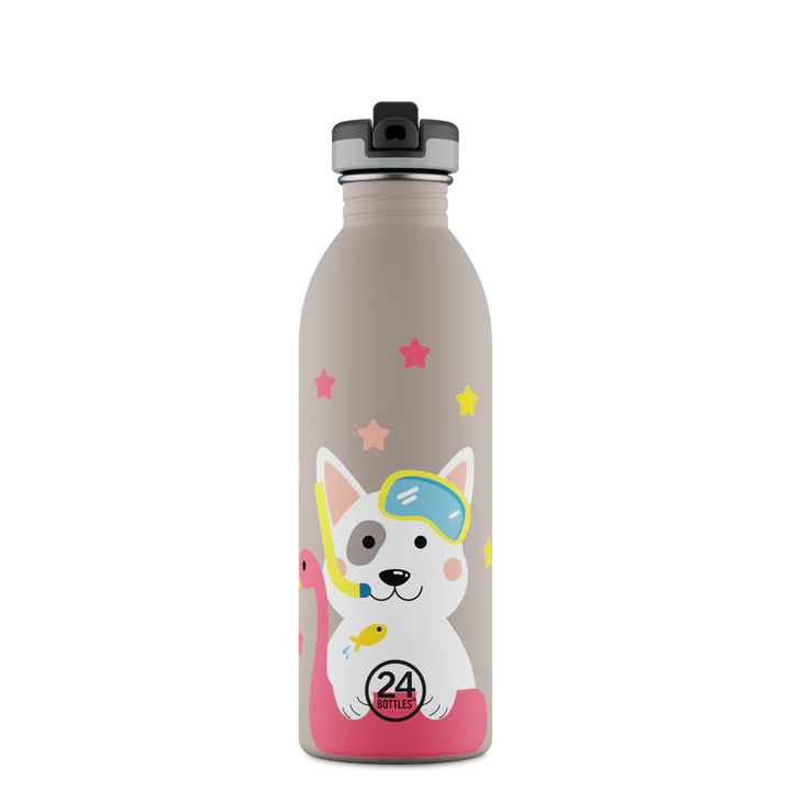 24bottles drinking bottle 500ml Kids collection with sport cap