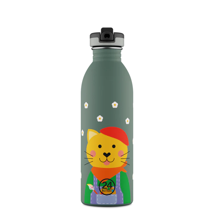 24bottles drinking bottle 500ml Kids collection with sport cap