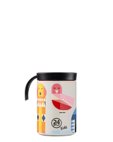 24bottles Travel Snack Pot made of stainless steel 350ml