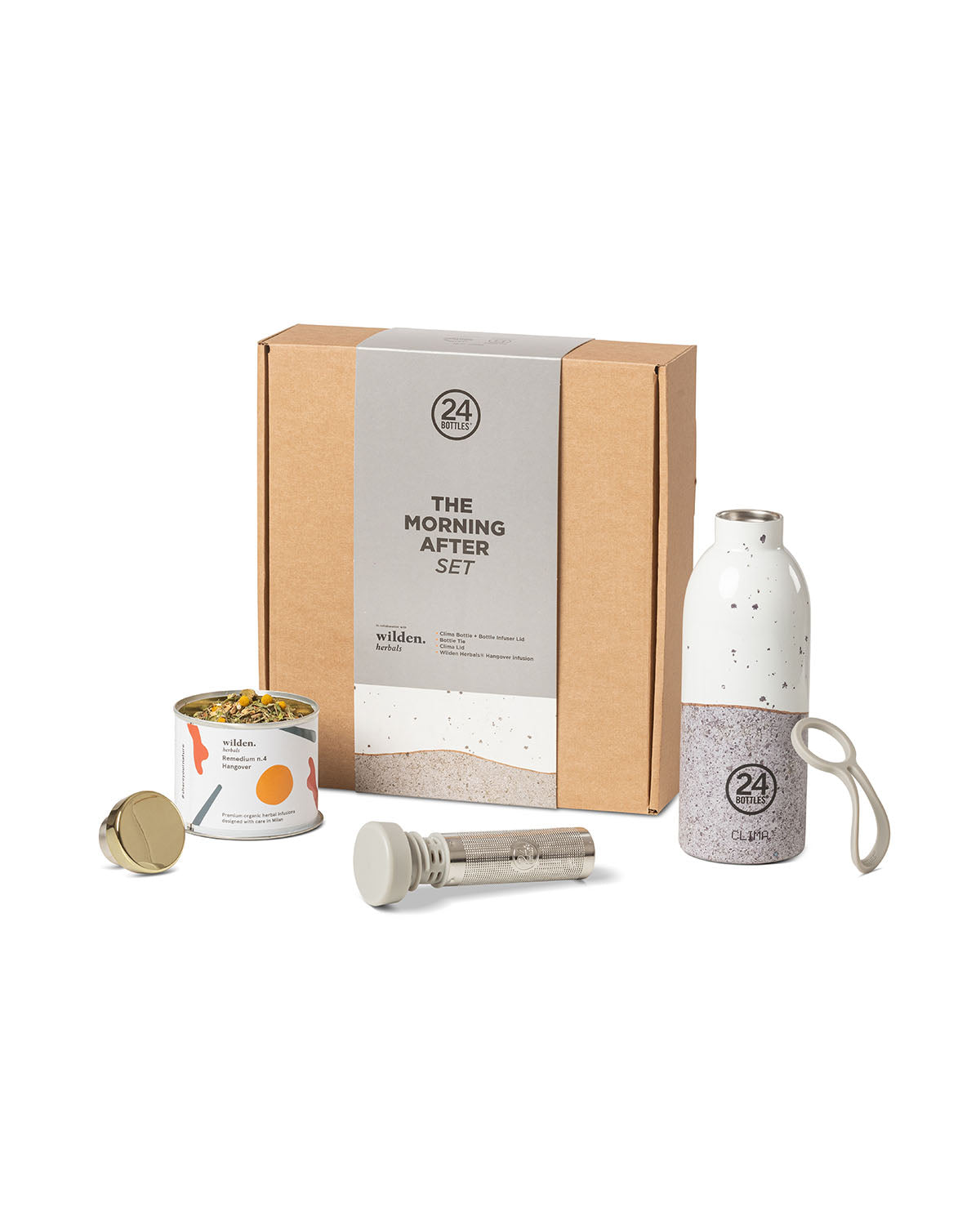 24bottles The Morning After Set Gift Box Gift Set clima bottle infuser bottle