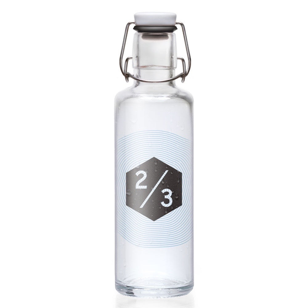 Soulbottles drinking bottle water bottle glass bottle 0.6l BPA free