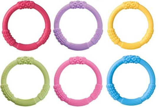 Lifefactory Silicone Teething Ring Set of 2 BPA free Baby Teething Ring