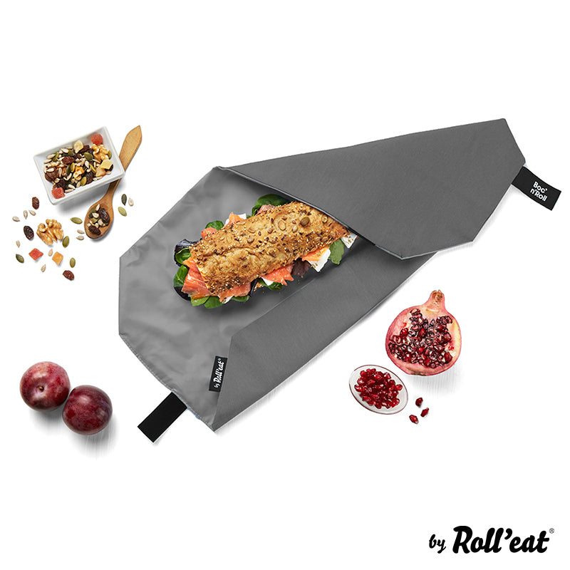 Roll'eat Boc`n`Roll NATURE Sandwich Wrap washable snack wrap bread bag