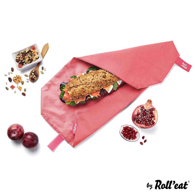 Roll'eat Boc`n`Roll NATURE Sandwich Wrap washable snack wrap bread bag
