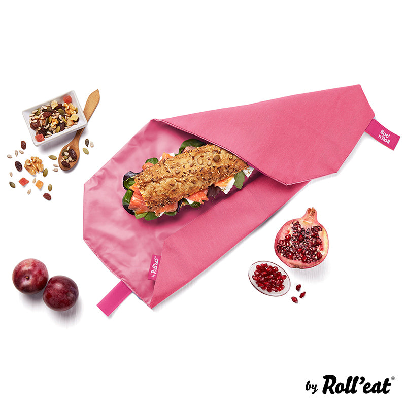 Roll'eat Boc`n`Roll NATURE Sandwich Wrap washable snack wrap bread bag
