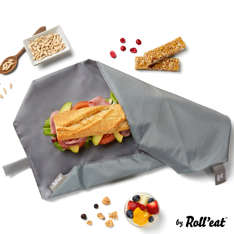 Roll'eat Boc`n`Roll Active Sandwich Wrap washable snack bag bread bag