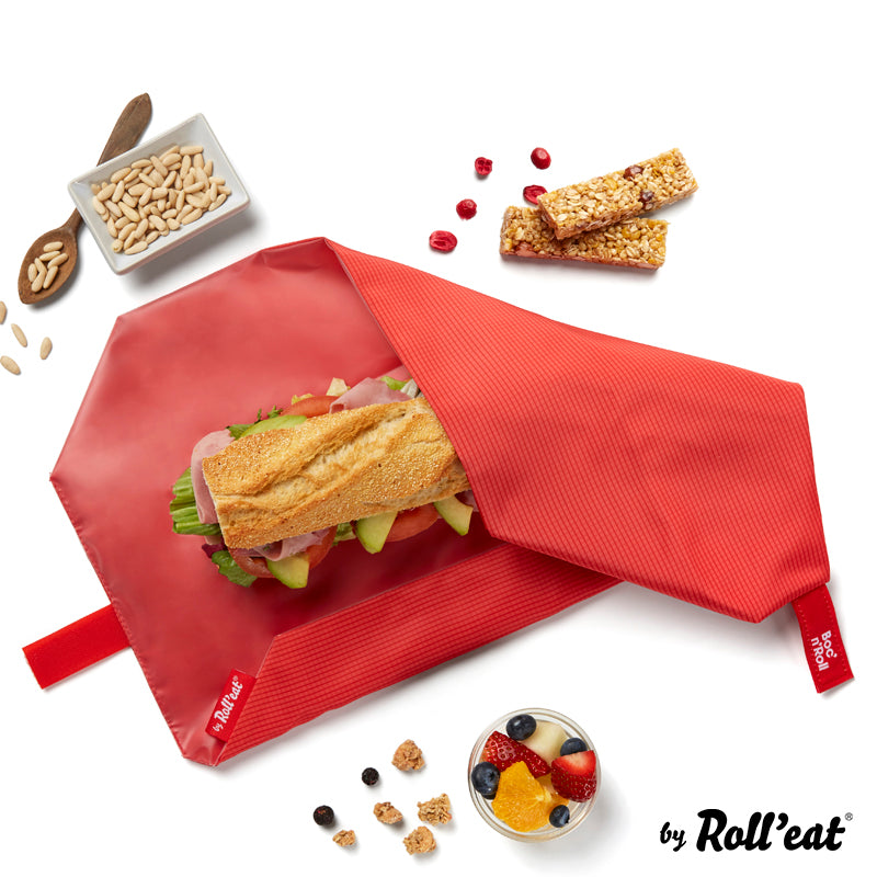 Roll'eat Boc`n`Roll Active Sandwich Wrap washable snack bag bread bag