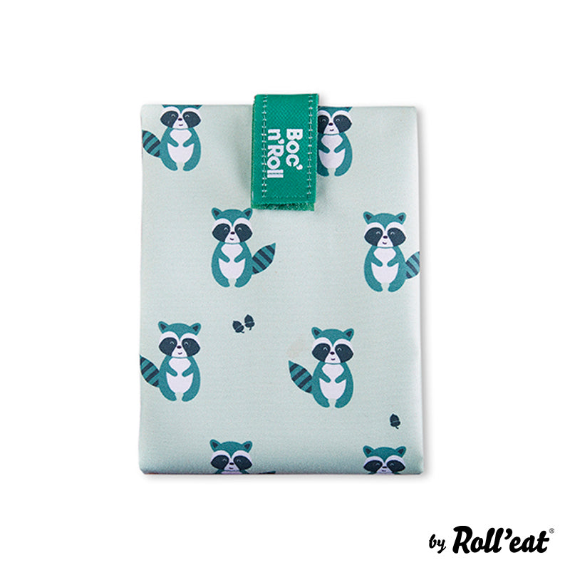 Roll'eat Boc`n`Roll ANIMALS Collection Sandwich Wrap washable snack bag bread bag