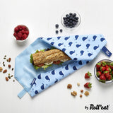 Roll'eat Boc`n`Roll ANIMALS Collection Sandwich Wrap washable snack bag bread bag