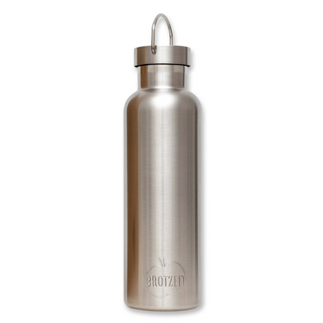 Brotzeit Thermos bottle embossed made of stainless steel plastic-free drinking bottle 750ml