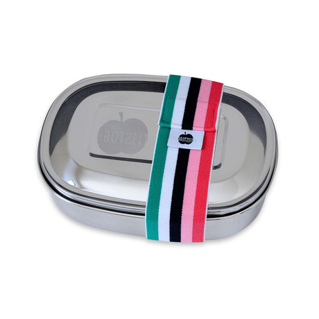 Brotzeit MAGIC lunch boxes lunch box snack box with removable dividers made of stainless steel