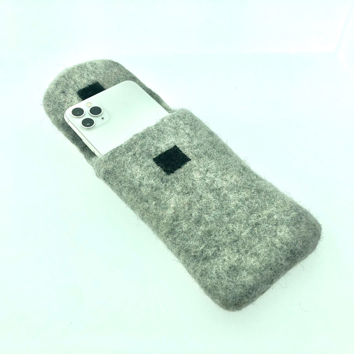 Cell phone case felt bag handmade from felt