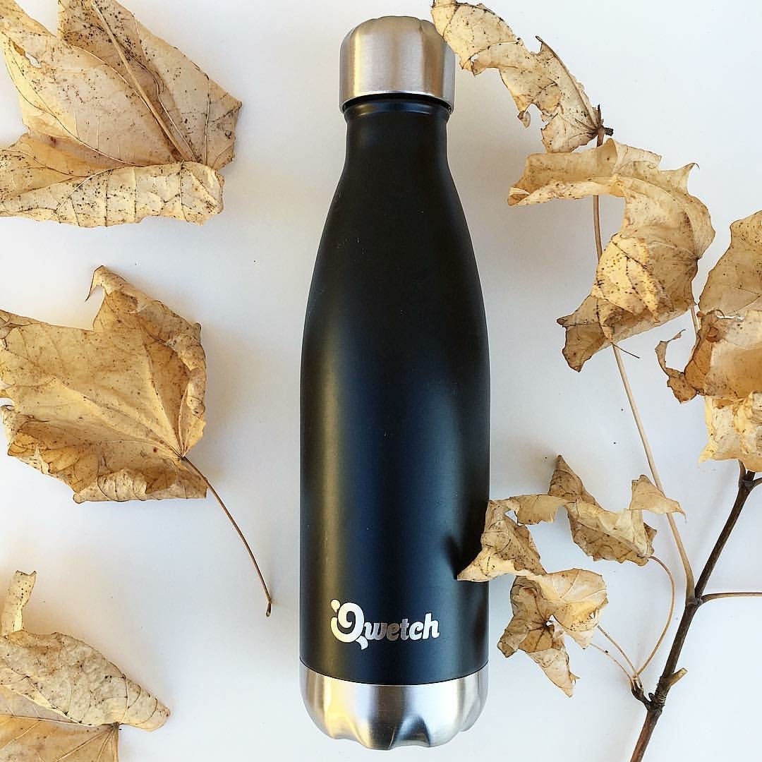 Qwetch Nomade 0,5l Thermosflasche aus Edelstahl Trinkflasche BPA frei