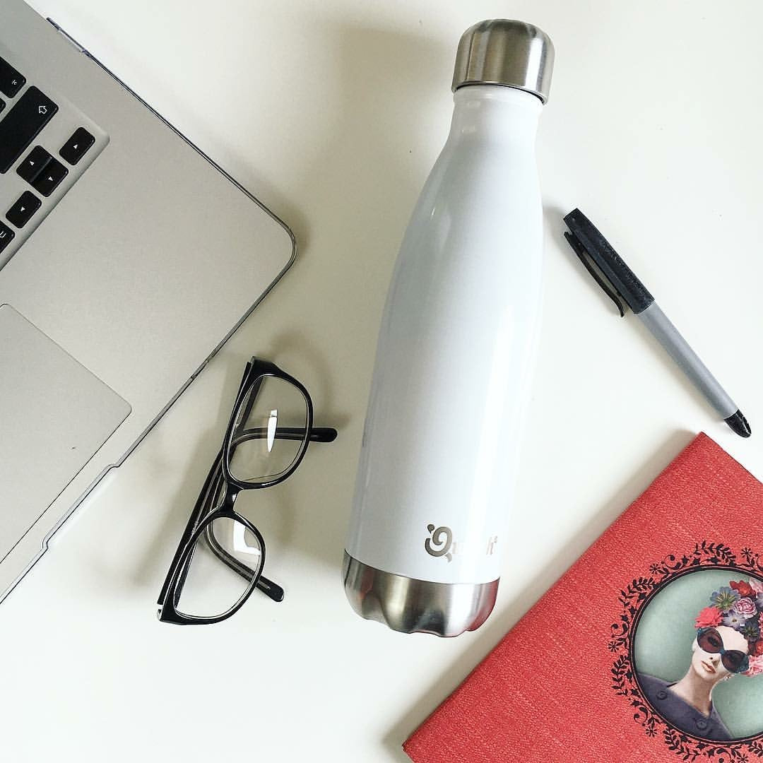 Qwetch Nomade 0,5l Thermosflasche aus Edelstahl Trinkflasche BPA frei