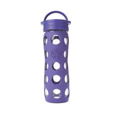 Lifefactory Trinkflasche aus Glas 475ml in tollen Farben Glastrinkflasche BPAfrei
