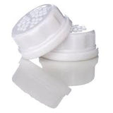 Lifefactory Cap Lid Screw Cap Set of 2 for Glass Drinking Bottles 260ml and 120ml white
