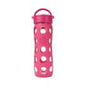 Lifefactory Trinkflasche aus Glas 475ml in tollen Farben Glastrinkflasche BPAfrei