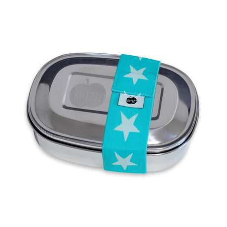 Brotzeit MAGIC lunch boxes lunch box snack box with removable dividers made of stainless steel