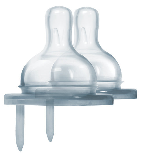 Pura Kiki silicone teat set of 2 made of silicone BPA free from 0M