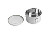 Brotzeit KLICK &amp; BOWL leak-proof lunch box made of stainless steel 1.8l
