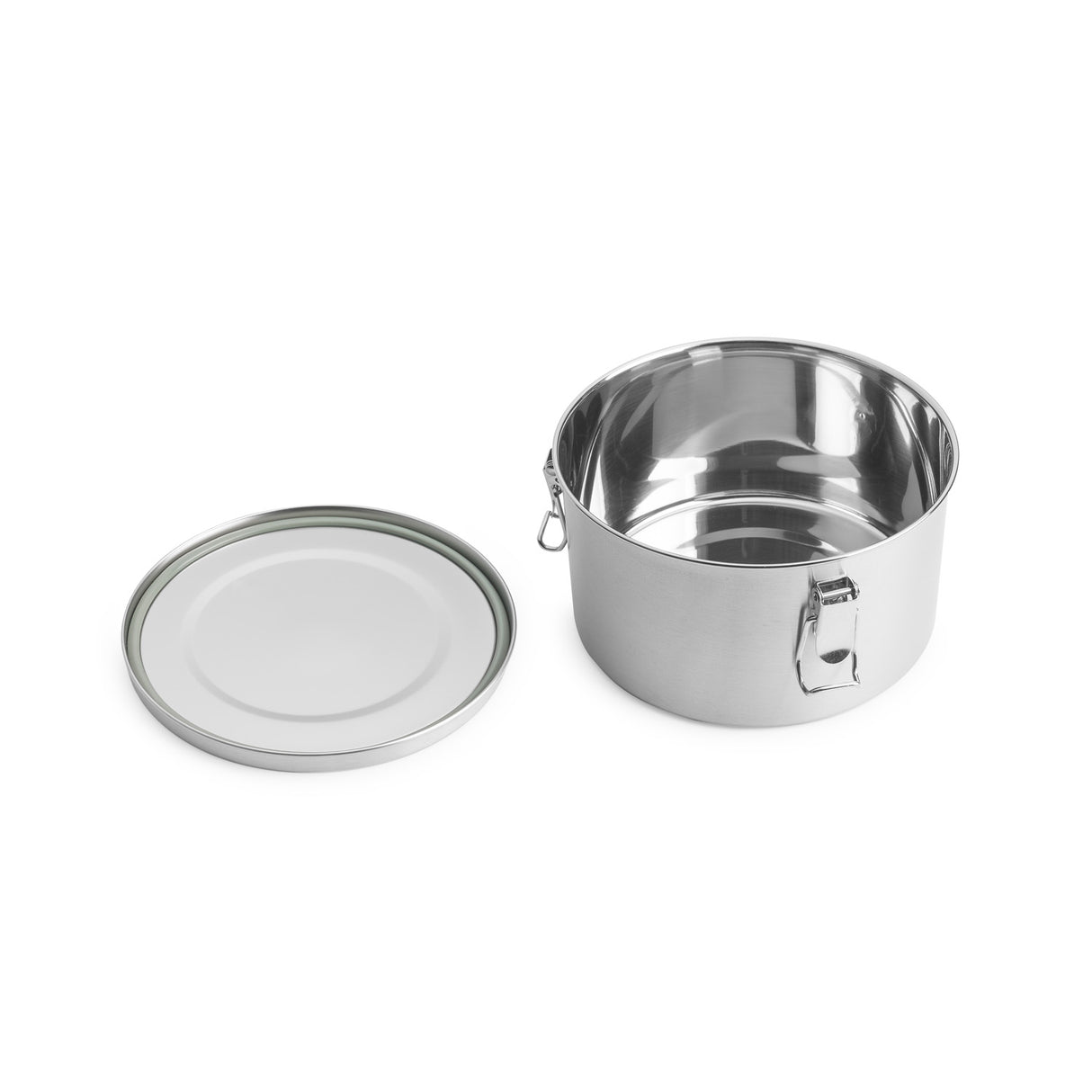 Brotzeit KLICK &amp; BOWL leak-proof lunch box made of stainless steel 1.8l