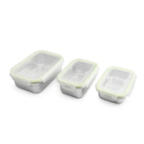 Brotzeit klick lunch box made of stainless steel 100% BPA free tightly sealable