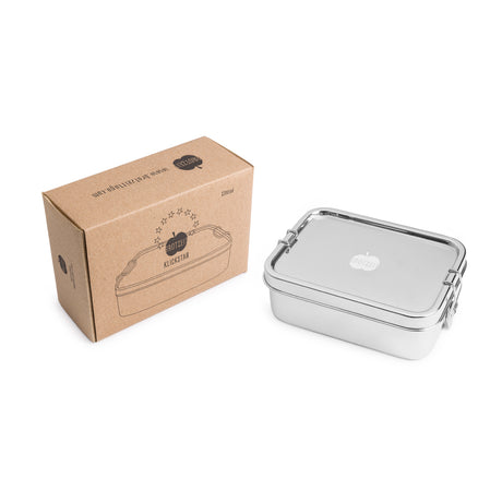 Brotzeit KLICKSTAR leak-proof lunch box made of stainless steel 