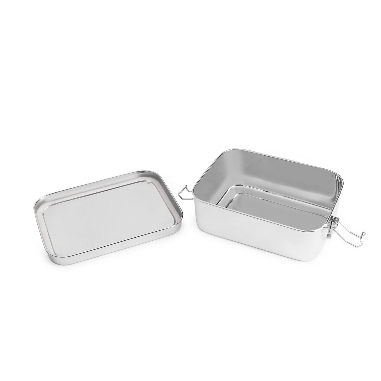 Brotzeit KLICKSTAR leak-proof lunch box made of stainless steel 