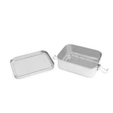 Brotzeit KLICKSTAR leak-proof lunch box made of stainless steel 