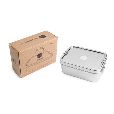 Brotzeit KLICKSTAR leak-proof lunch box made of stainless steel 