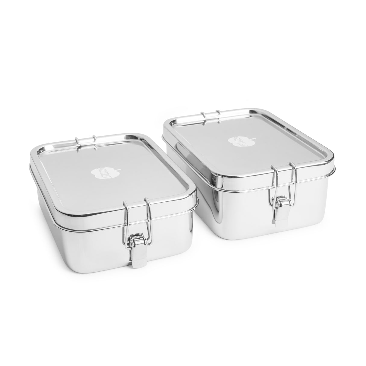 Brotzeit KLICKSTAR leak-proof lunch box made of stainless steel 