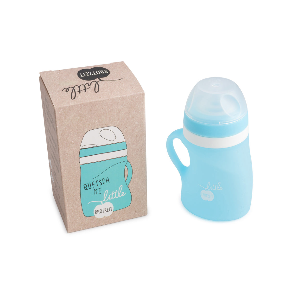 QUETSCH ME squeeze bag made of silicone 150ml 6+