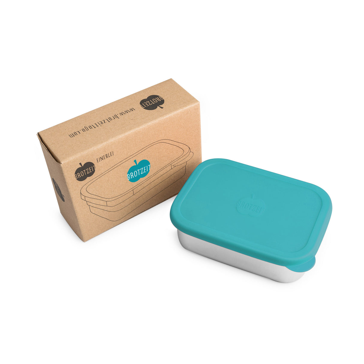 Brotzeit EINERLEI leak-proof lunch box made of stainless steel