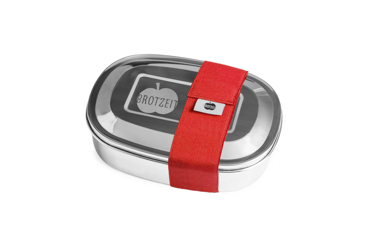 Brotzeit MAGIC lunch boxes lunch box snack box with removable dividers made of stainless steel
