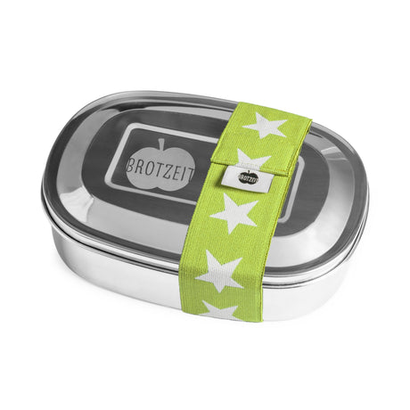 Brotzeit MAGIC lunch boxes lunch box snack box with removable dividers made of stainless steel