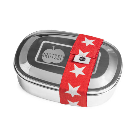 Brotzeit MAGIC lunch boxes lunch box snack box with removable dividers made of stainless steel