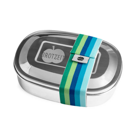 Brotzeit MAGIC lunch boxes lunch box snack box with removable dividers made of stainless steel