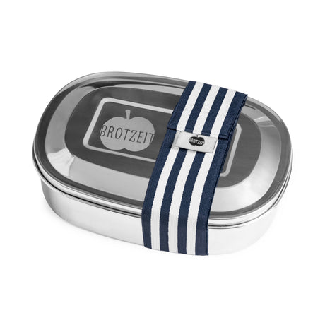 Brotzeit MAGIC lunch boxes lunch box snack box with removable dividers made of stainless steel