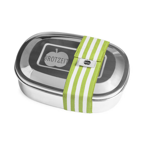 Brotzeit MAGIC lunch boxes lunch box snack box with removable dividers made of stainless steel