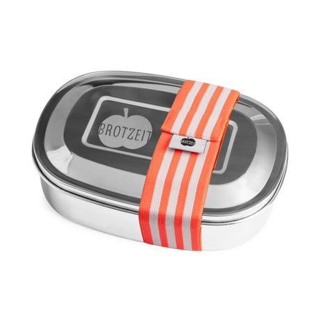 Brotzeit MAGIC lunch boxes lunch box snack box with removable dividers made of stainless steel