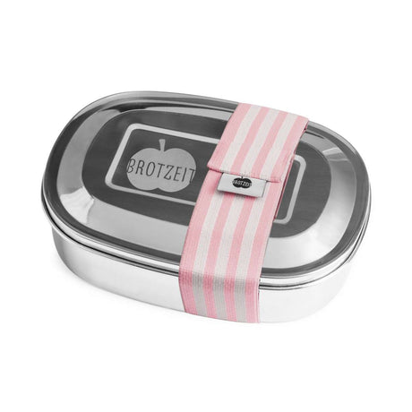 Brotzeit MAGIC lunch boxes lunch box snack box with removable dividers made of stainless steel