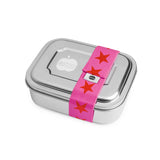 Brotzeit ZWEIER Lunchboxen Brotdose Jausenbox mit Unterteilung aus Edelstahl 100% BPA frei