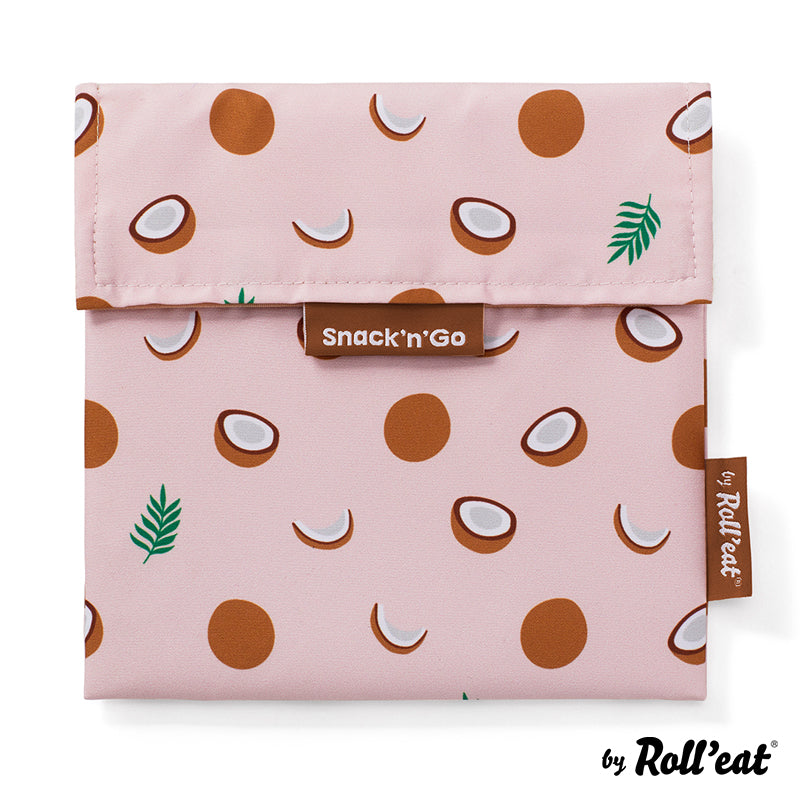 Roll'eat Snack'n'go FRUITS Lunchbag washable snack bag bread bag