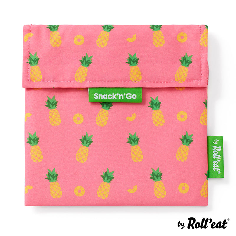 Roll'eat Snack'n'go FRUITS Lunchbag washable snack bag bread bag